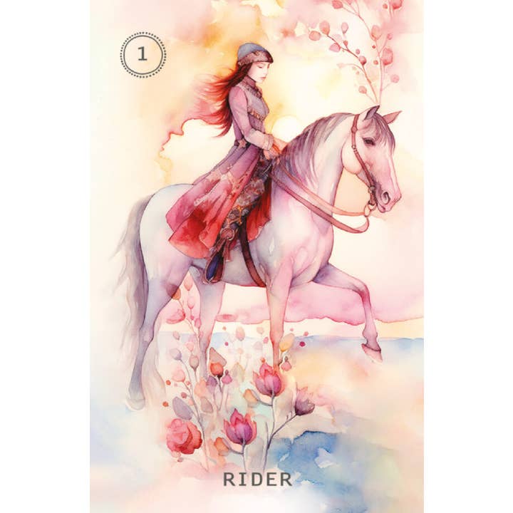 Cardshouse - Vente Cartes de tarot - Jeu de cartes Sweet Blossom Lenormand
