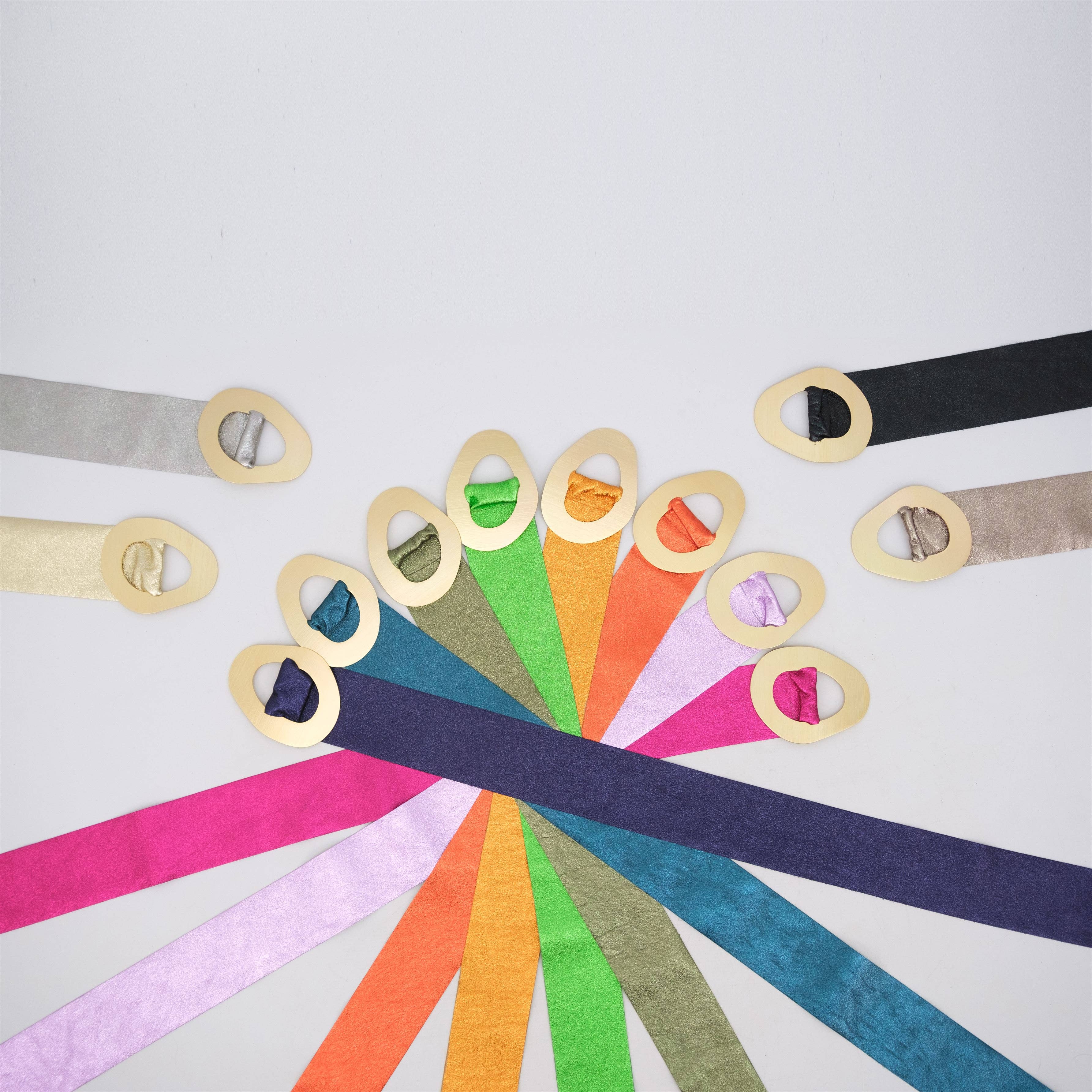 Cecile Wang - Wholesale Belt - Women's - Shiny leather belt 85005514