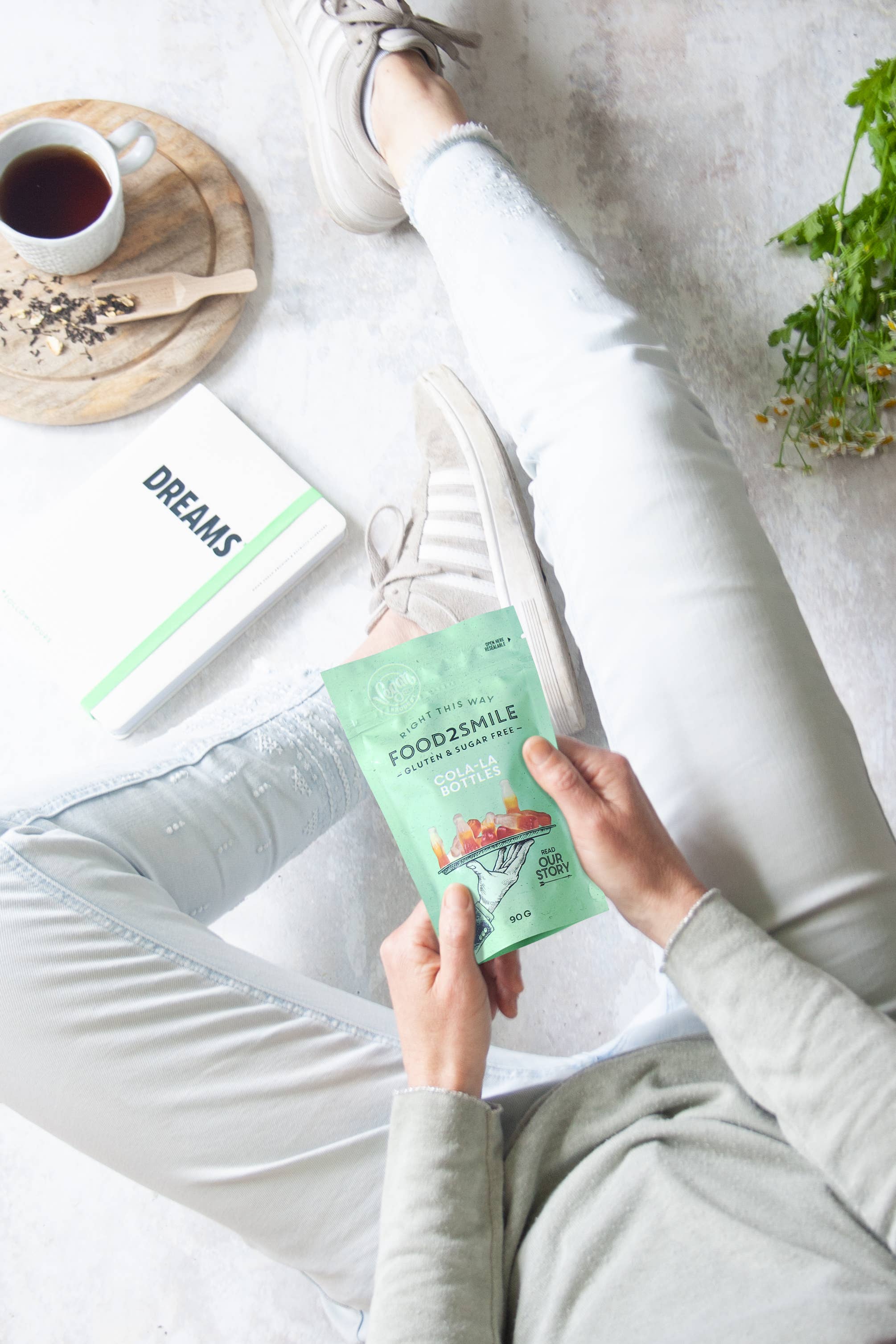 Food2Smile - Wholesale Gummy - Sugar-free cola candies | Cola-la Bottles 8x90 gram2