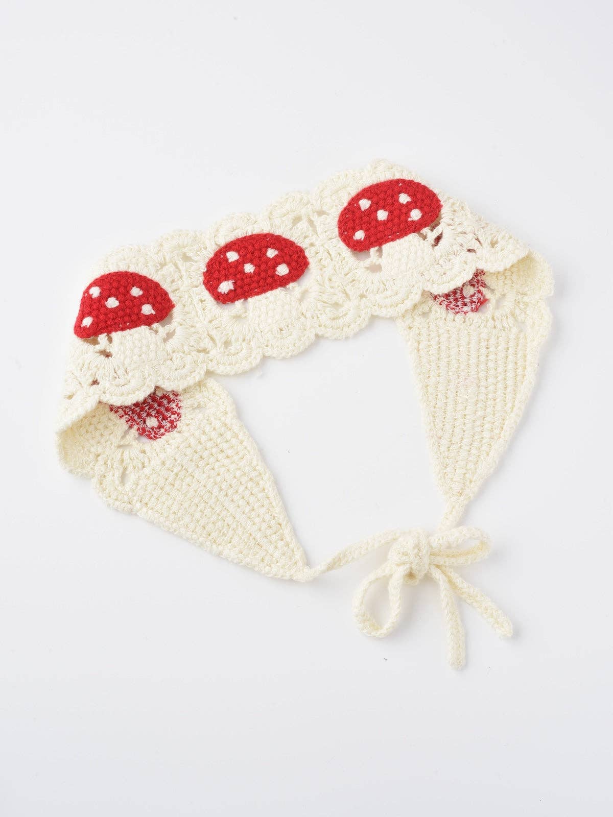 Funkyrel® Atzbranding Limited - Wholesale Fashion Headband - Women's - Haila - Crochet Mushroom Hairband0