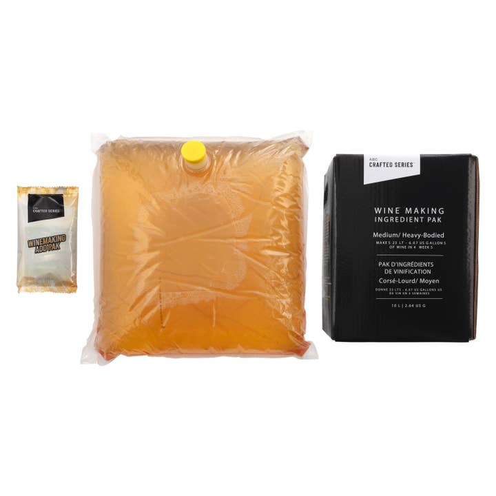 ABC Crafted Series - Wholesale DIY Beer/Alcohol Kit - Gewurztraminer | 12.5% Medium/Heavy-Bodied White Winemaking Kit (10 L | 2.64 gal)