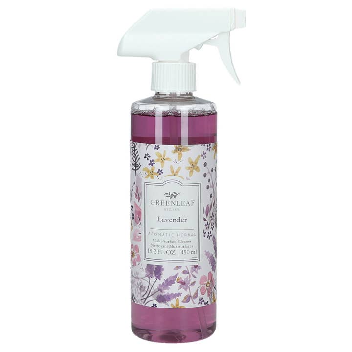 Lavender Multi-Surface Cleaner 4 Pack for wholesale by Greenleaf Gifts