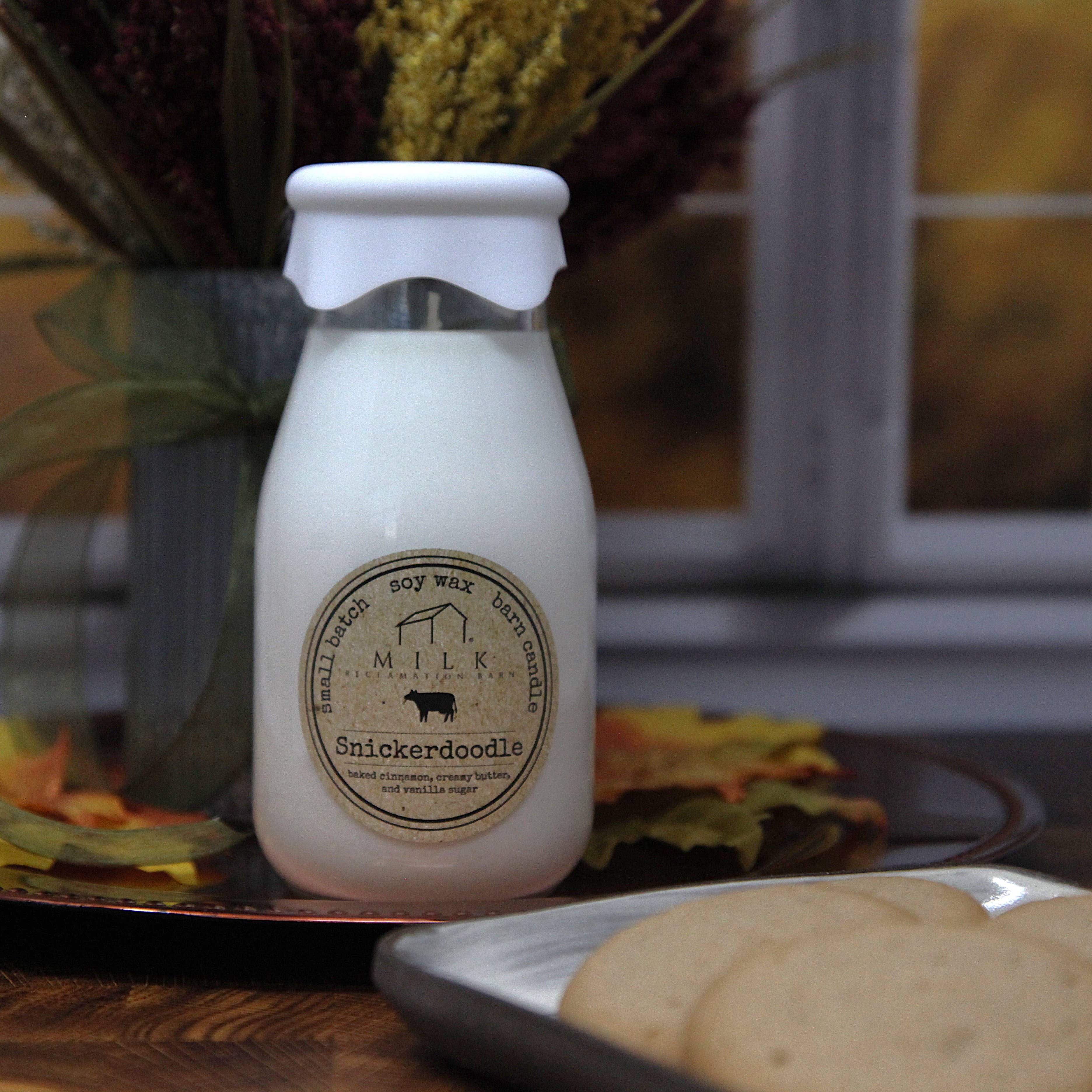 Milk Reclamation Barn - Wholesale Jar/Filled Candle - Milk Bottle Candle 13 oz73