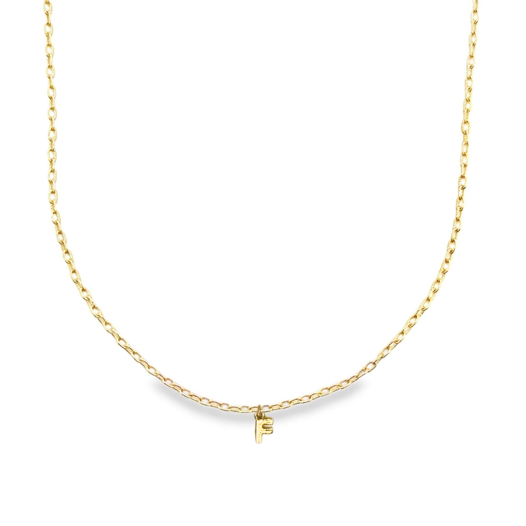 Camilla Limón - Wholesale Pendant/Charm Necklace - Tiny Initial Charm Personalized Gold-Filled Necklace5