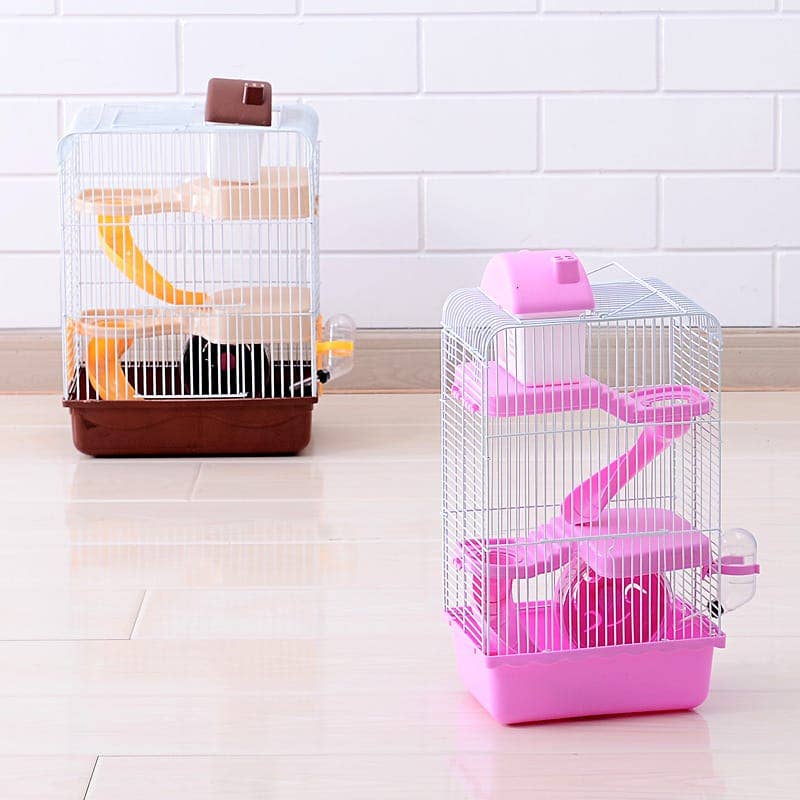 VIGOR - Wholesale Drawer Organizer - Three Storey Luxury Villa Cage Custom Fold, Hamster Cage Vil1