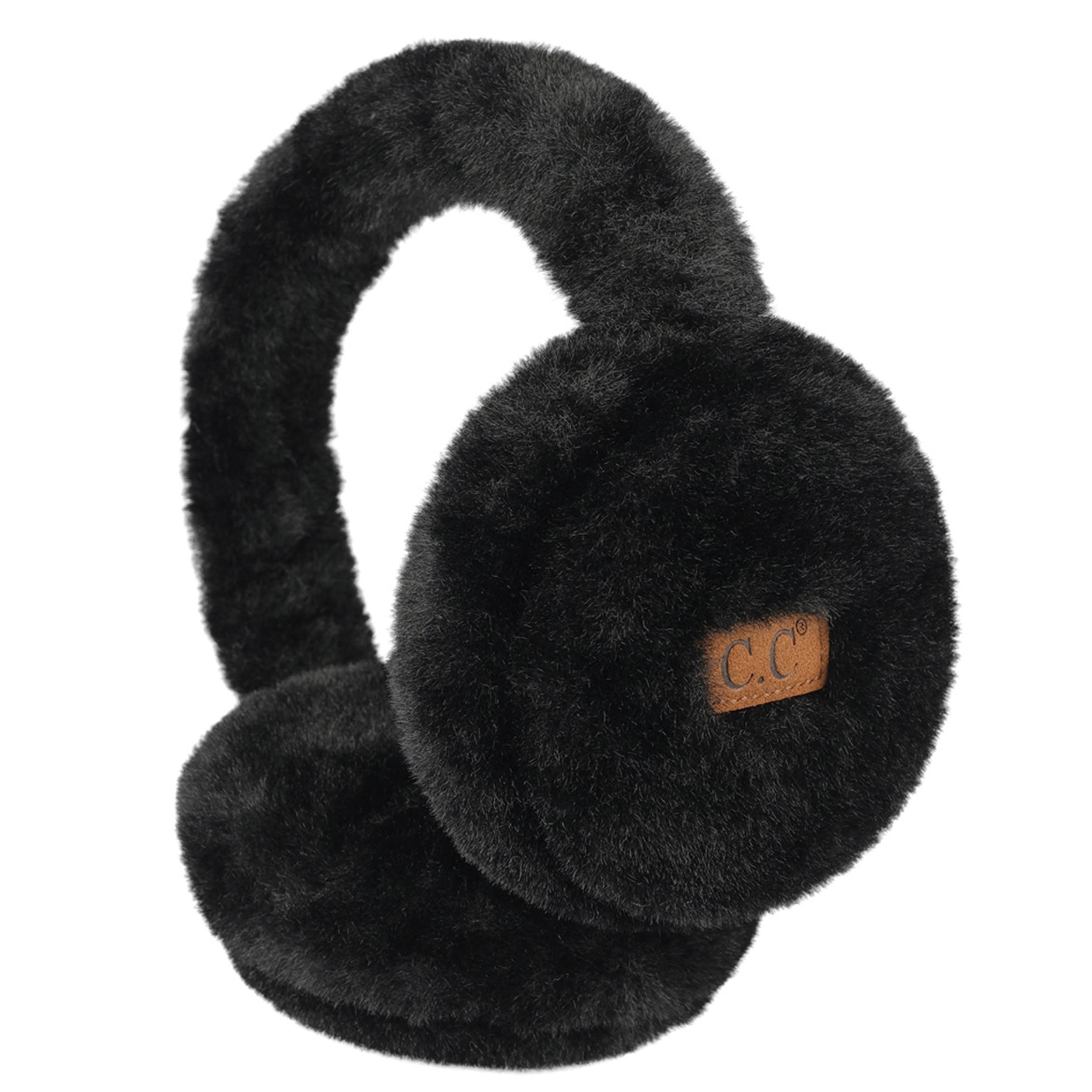 Hana – wholesale Earwarmers / ear muffs – women's – C.C Faux Fur Solid Winter Earmuff Winter Headband1