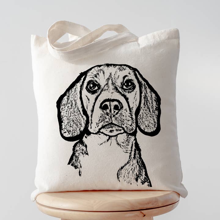 Beagle - Dog Tote Bag for wholesale by Spicy Kitten Designs