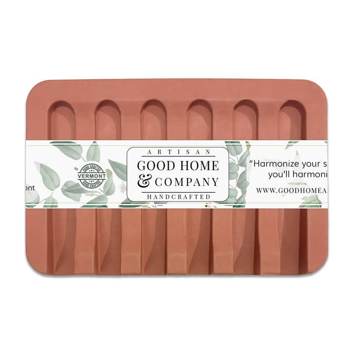 Soap Dish - With Drain Channels for wholesale by Good Home & Company