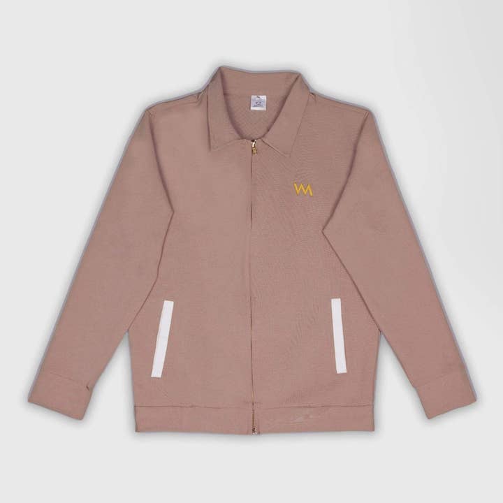 TRÆNINGSJAKKE MÆND - BEIGE (HØJ KVALITET) for engroshandel hos Wdmrck Exclusive Inc