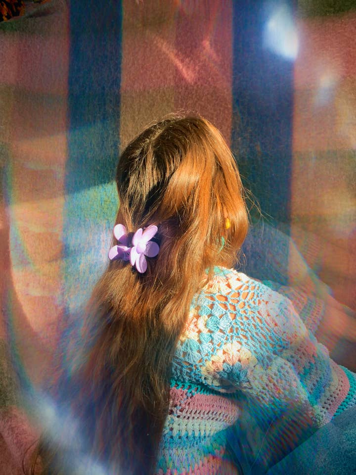 Ziggy cropped Sweater / Jumper Top in Pastel for wholesale by Wild Orange Tree