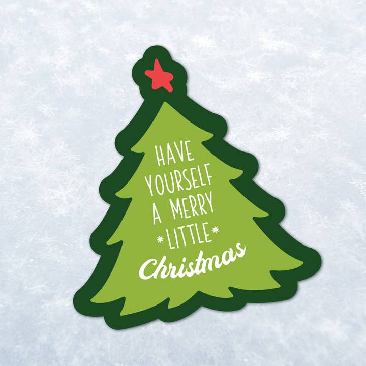 Holiday Sticker | Have Yourself a Merry Little Christmas for wholesale by Skylark Printing