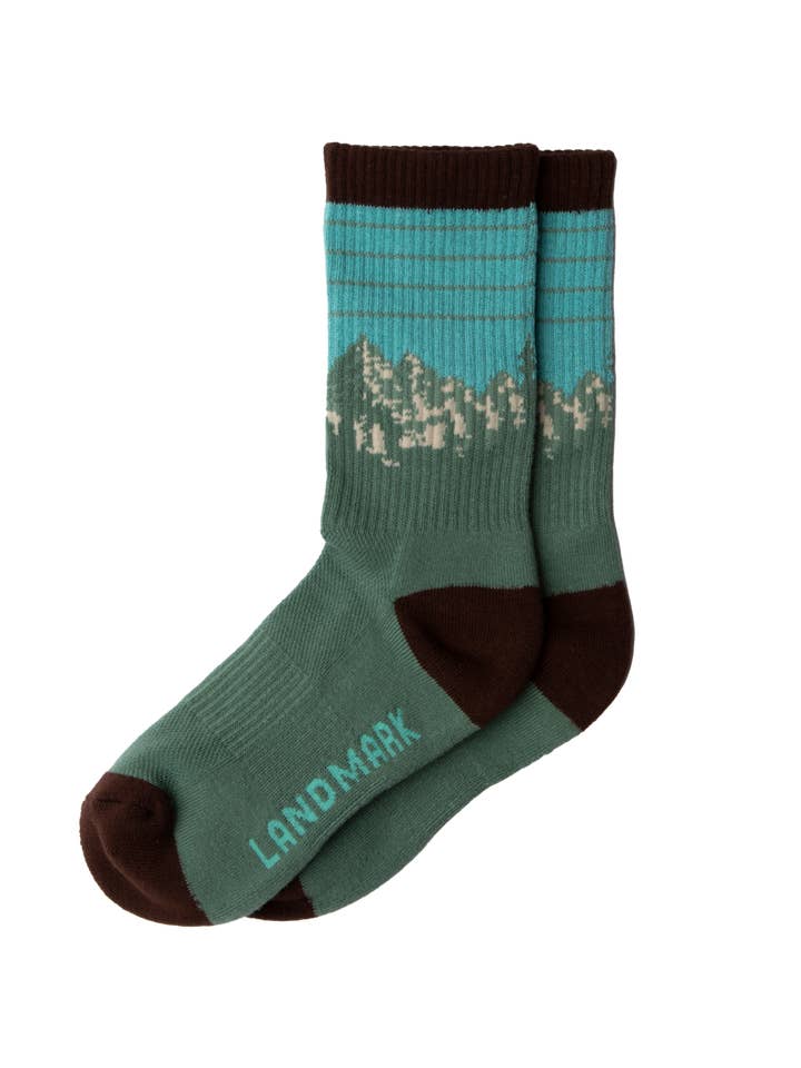 Evergreen Alpine Summit Sock for wholesale on Faire