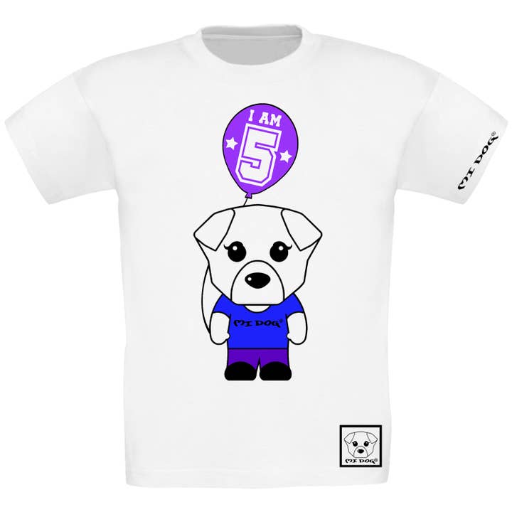 Birthday Boy I Am 5 Year Olds Regular Fit T-Shirt for wholesale by MI DOG