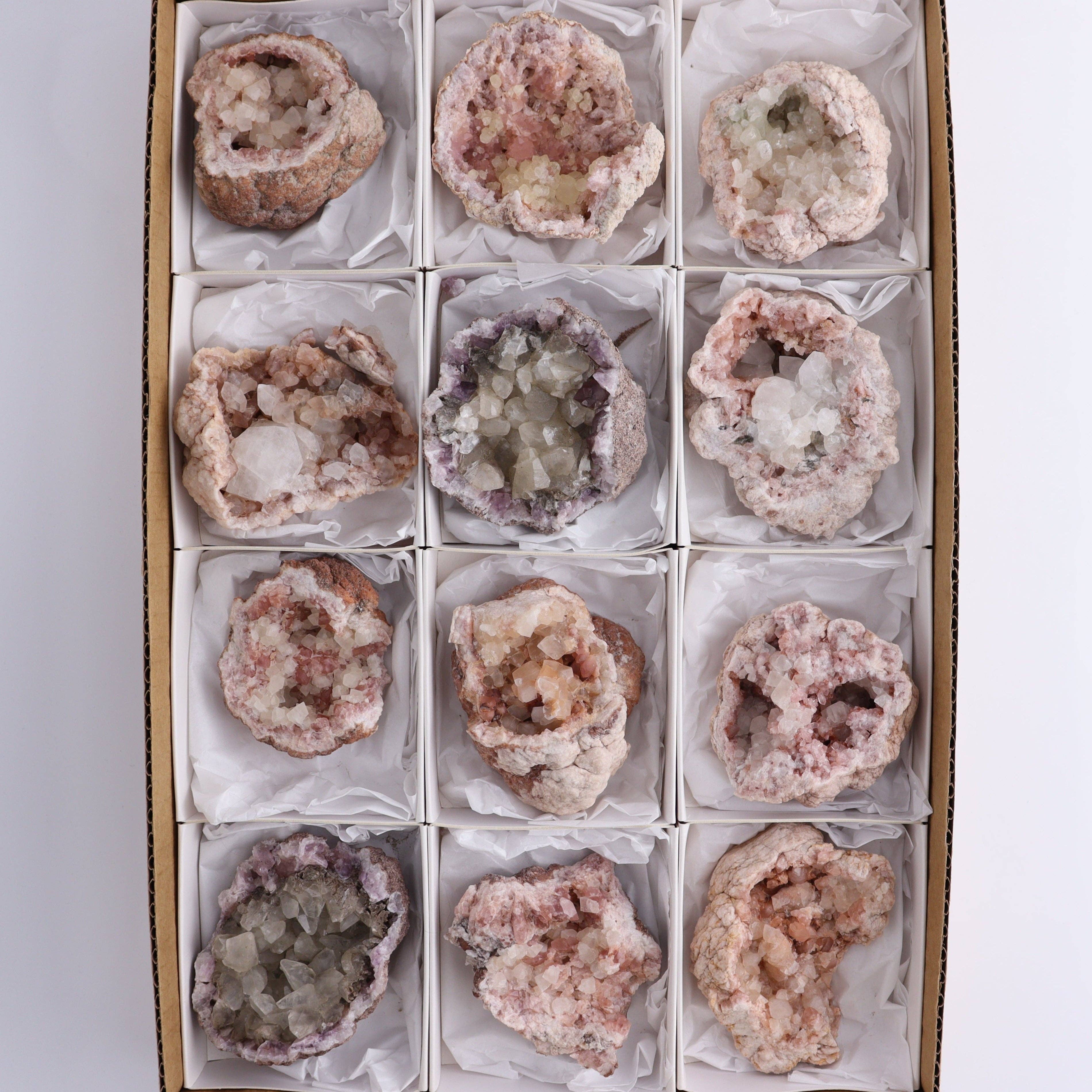 Mi Esperanza Minerals - Wholesale Spiritual Stone/Crystal - Pink Amethyst Set of 121