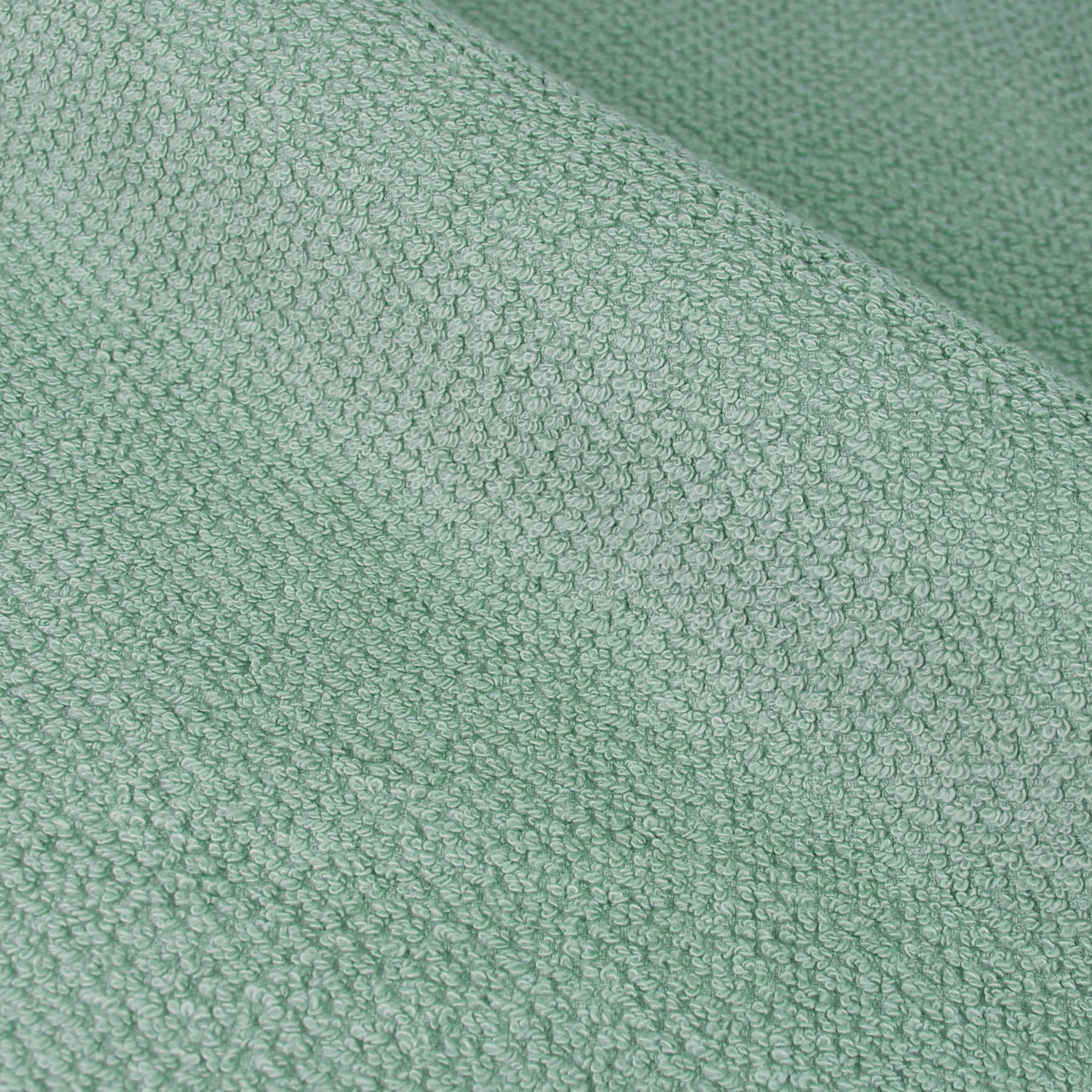Vert fumé Serviettes en tissu texturé vert fumée en vente sur Faire2