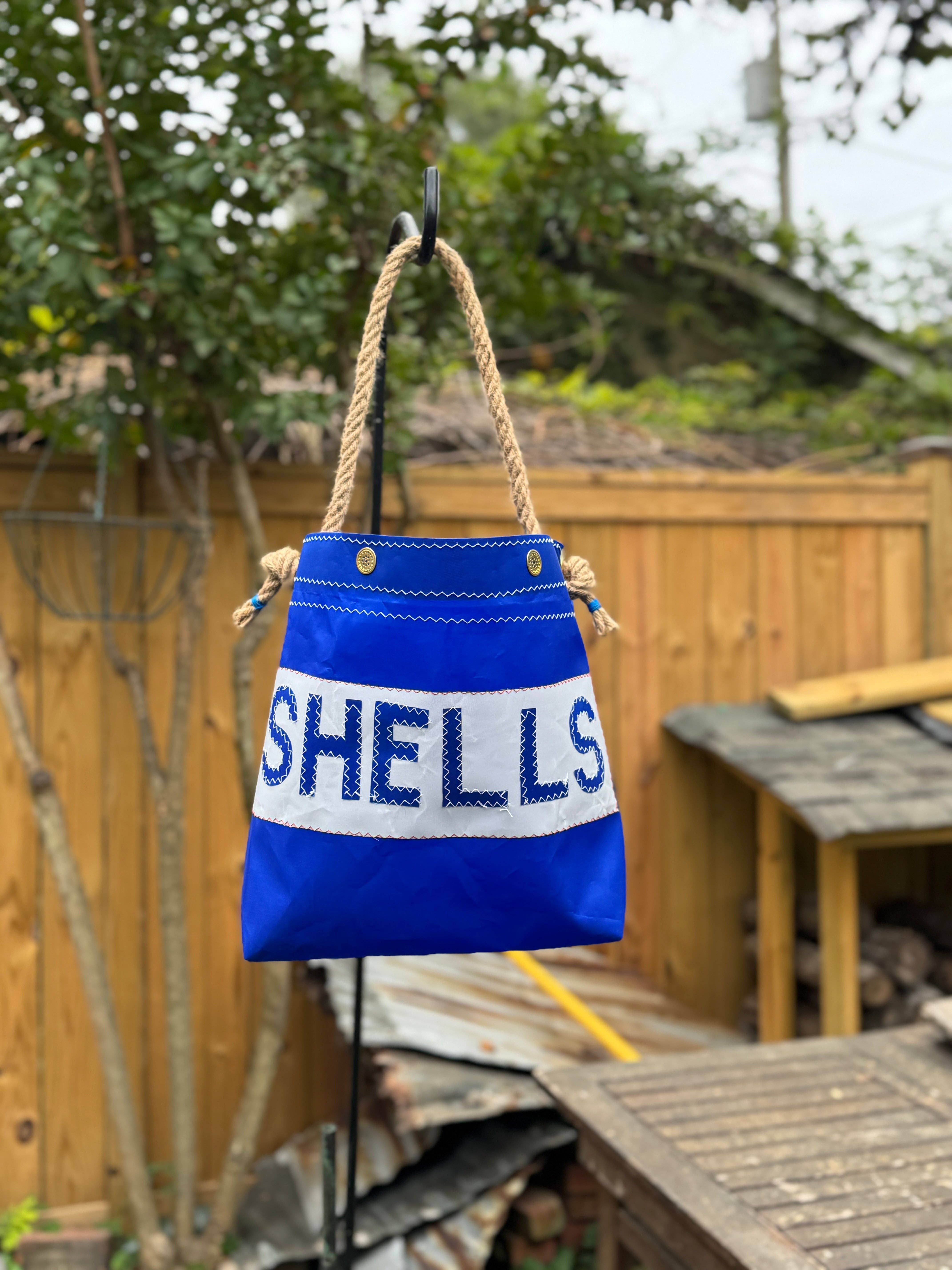 NautiBagsUS - Wholesale Beach Bag - Shell’s Sailcloth Bucket2