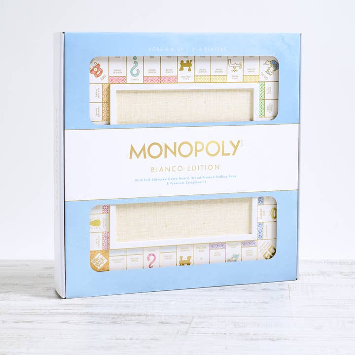 WS Game Company - Wholesale Board Game - Monopoly Bianco Edition