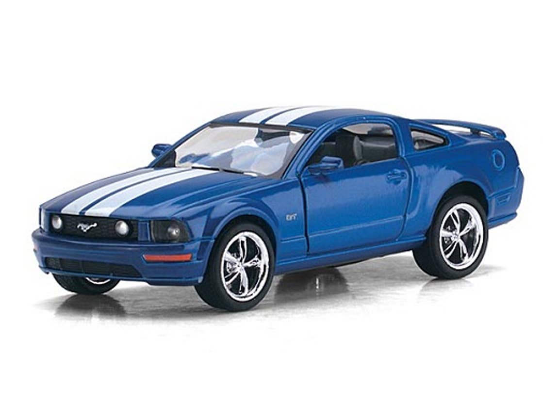 Luna Die-cast Cars – Carro/camião de brinquedo - Crianças por atacado – Carro fundido de 5" 2006 FORD MUSTANG GT/STRIPE1