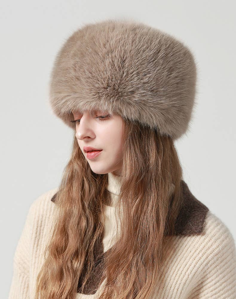 Crave by FW - Wholesale Bucket Hat - Women's - Fuzzy Furry Winter Faux Fur Hat Warm Fluffy Bucket Hat2