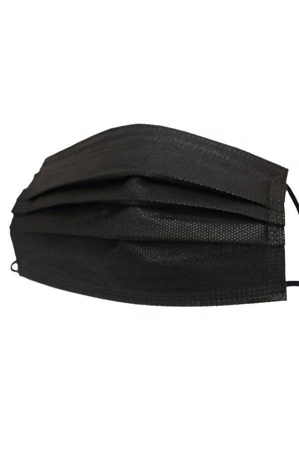 Cap Zone - Wholesale Protective Face Mask/Shield - Disposable Black Face  Mask4