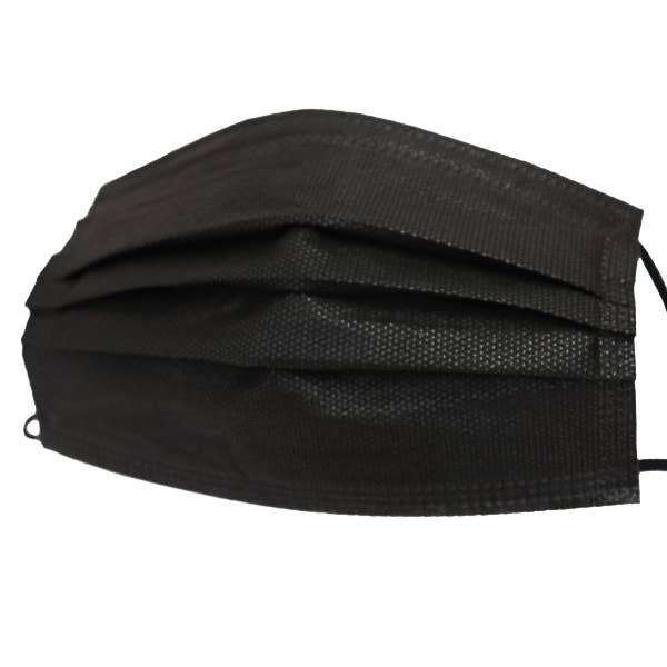 Cap Zone - Venta al por mayor Mascarilla facial protectora - Mascarilla negra desechable4