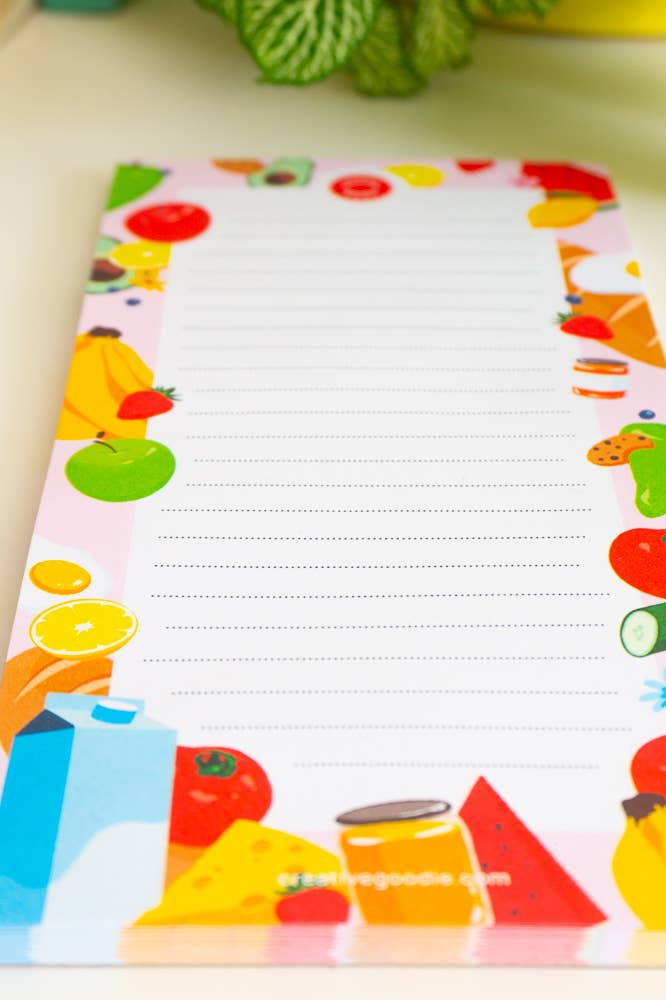 Creative Goodie - Wholesale Notepad - Groceries list Notepad, Shopping, Recipe, Cooking, Meal prep9