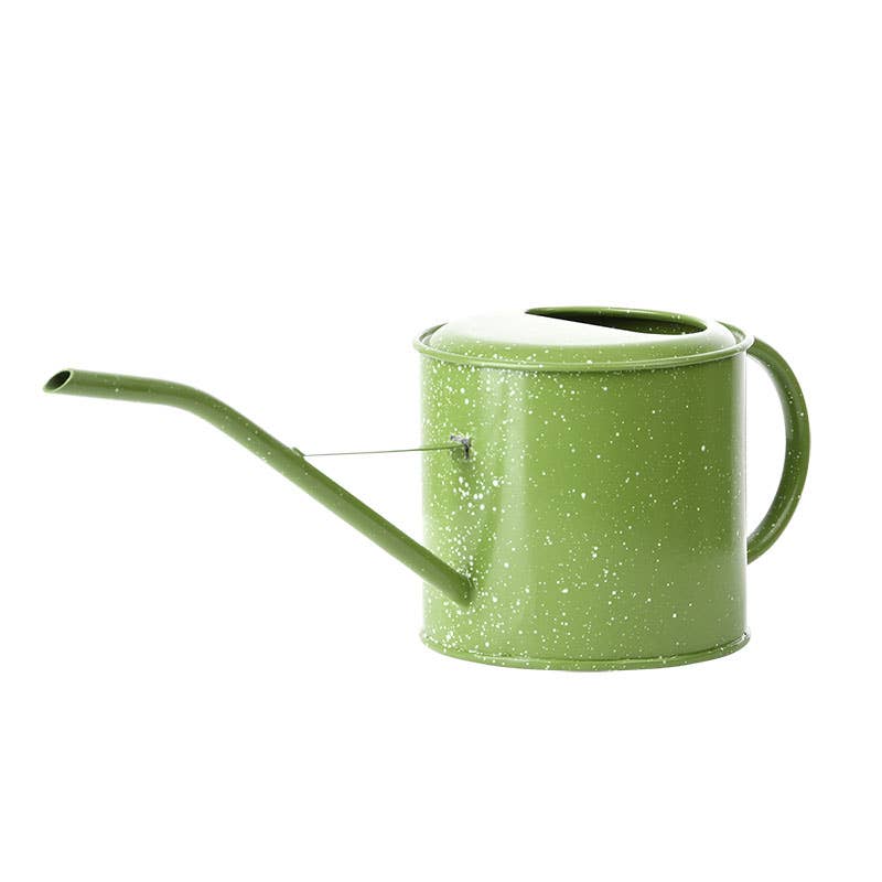 Esschert Design USA - Wholesale Watering Can - Enamel Look Watering Can, 1.35 L, Green1