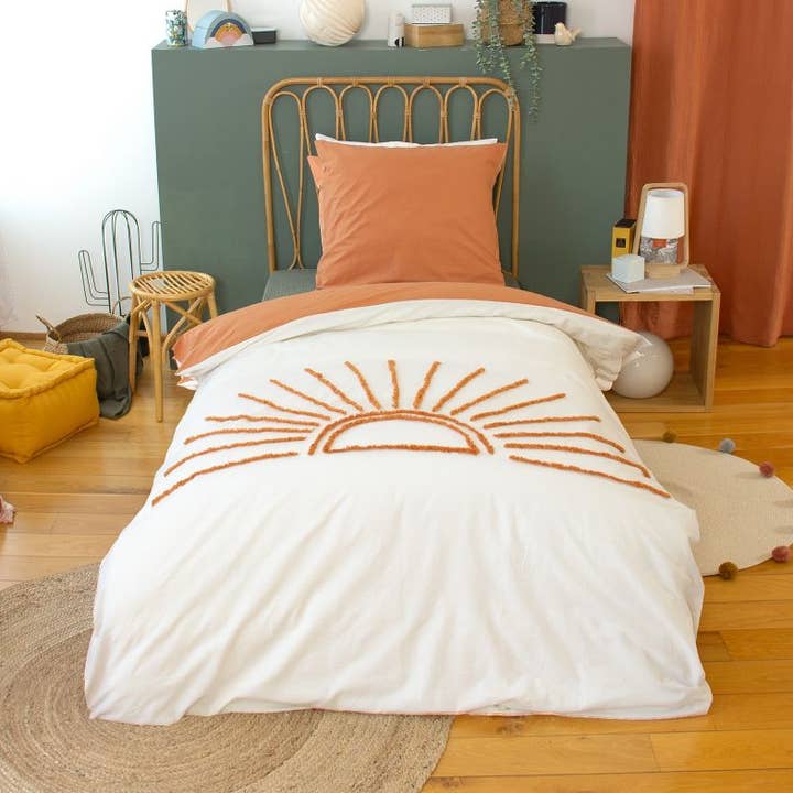 Parure de lit enfant 140x200 cm Coton Solez pour la vente par Housse De Rêve