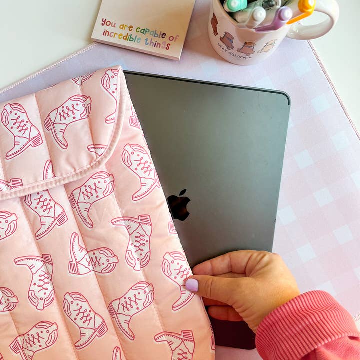 Callie Danielle - Venta al por mayor Funda de portátil/tableta - Mujer - Funda para portátil Western Cowgirl Boots5