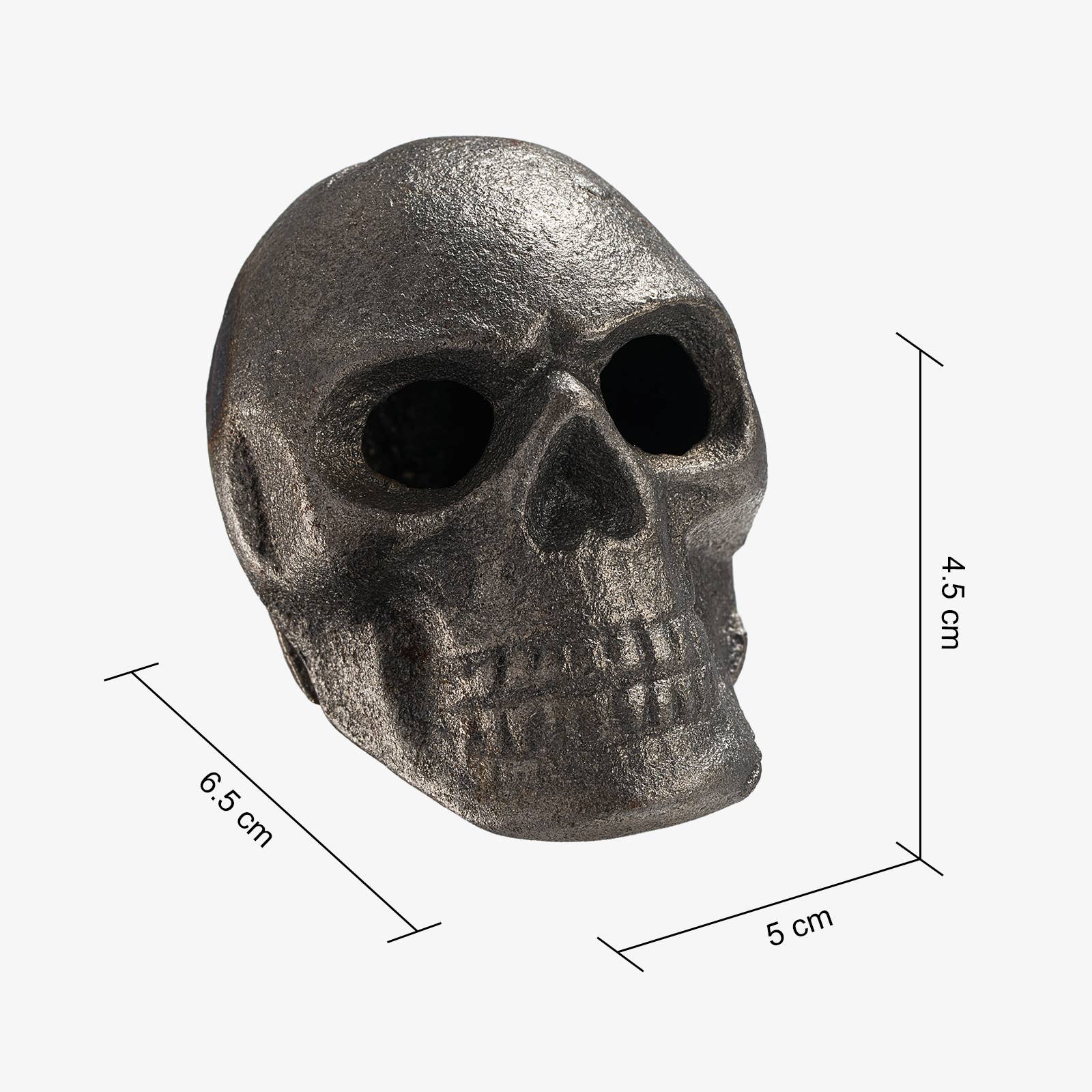 The Wine Savant /  Khen Glassware - Wholesale Fire Pit - Metal Fireproof Fire Pit Skulls | Set of 8 | Halloween, Fall6