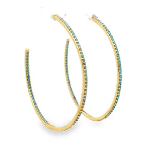 Hayes Hoop Earring for wholesale by Bowood Lane