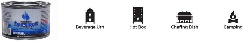 Innovarix - Vente Ustensile/gadget de cuisine - Combustible à méthanol bleu Fancy Heat pour réchaud, brûle pendant 2,5 heures, 200 g.3