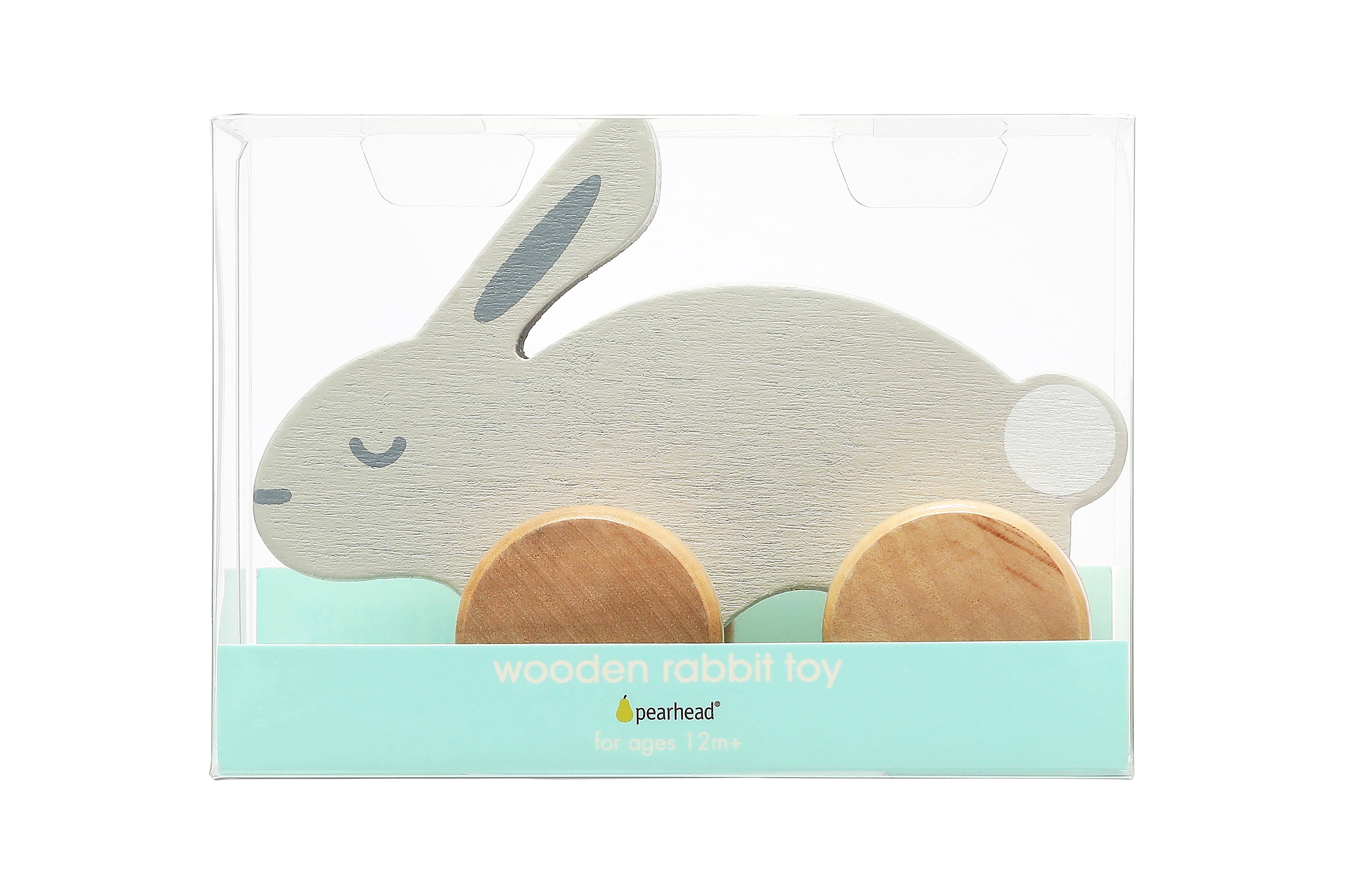 Pearhead - Wholesale Wood Toy - Kids - Wooden Toy Bunny, Baby & Toddler Toy, Nursery Decor7