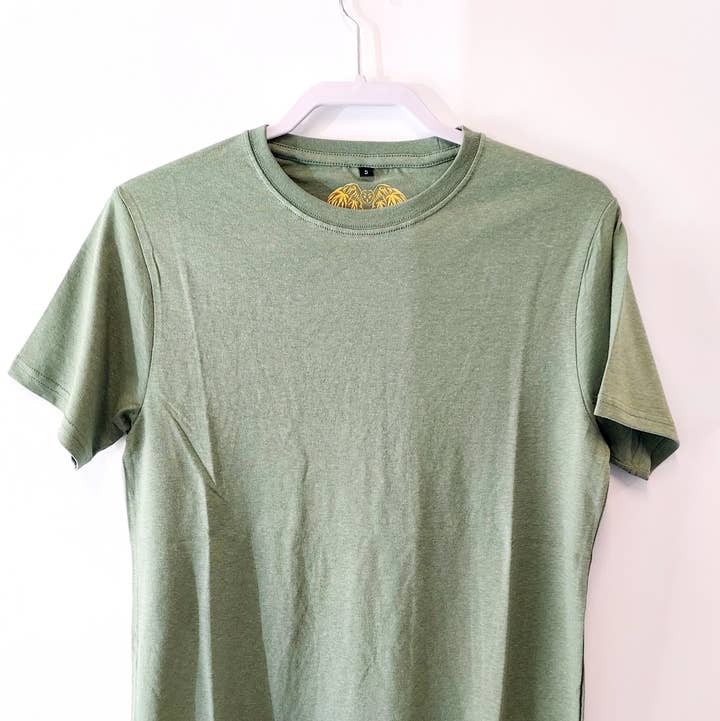 Green Mountain Hemp T-Shirt | 55% Hemp, 45% Organic Cotton for wholesale by Aurelian Hemp