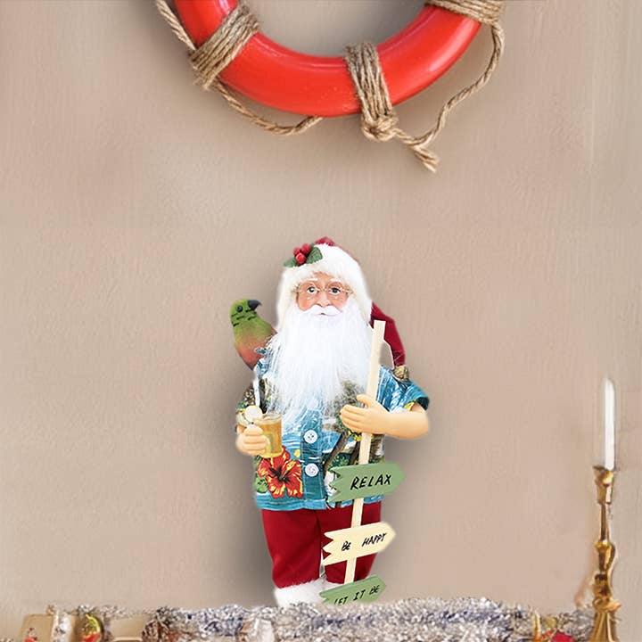 Santa’s Workshop Inc. - Wholesale Christmas Decoration - 15" Buffet Beach Claus6
