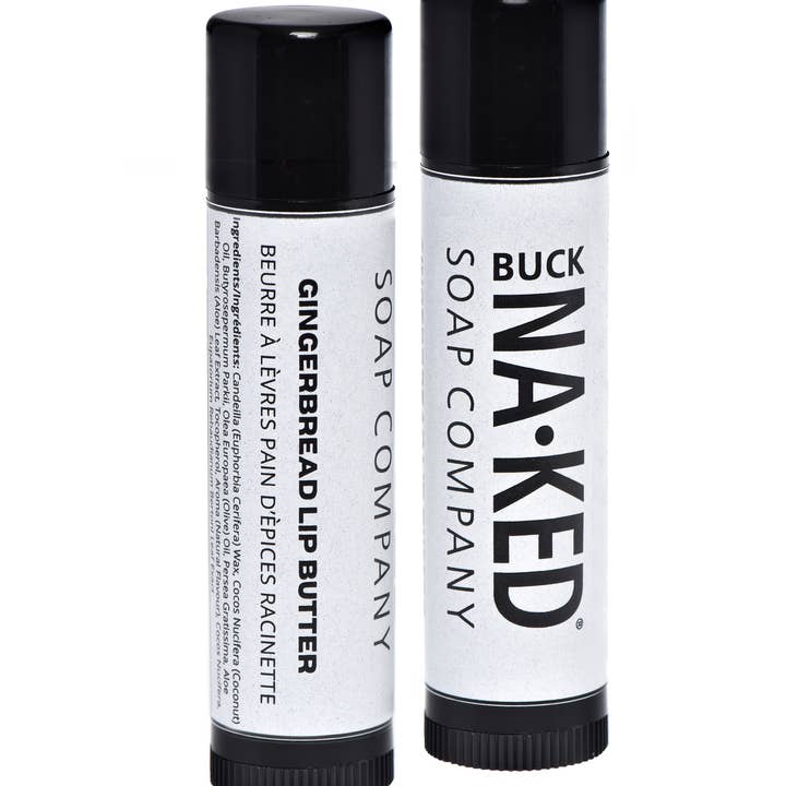 Buck Naked Soap Company - Wholesale Lip Balm Set - Perfect Pout Holiday Lip Butter Collection