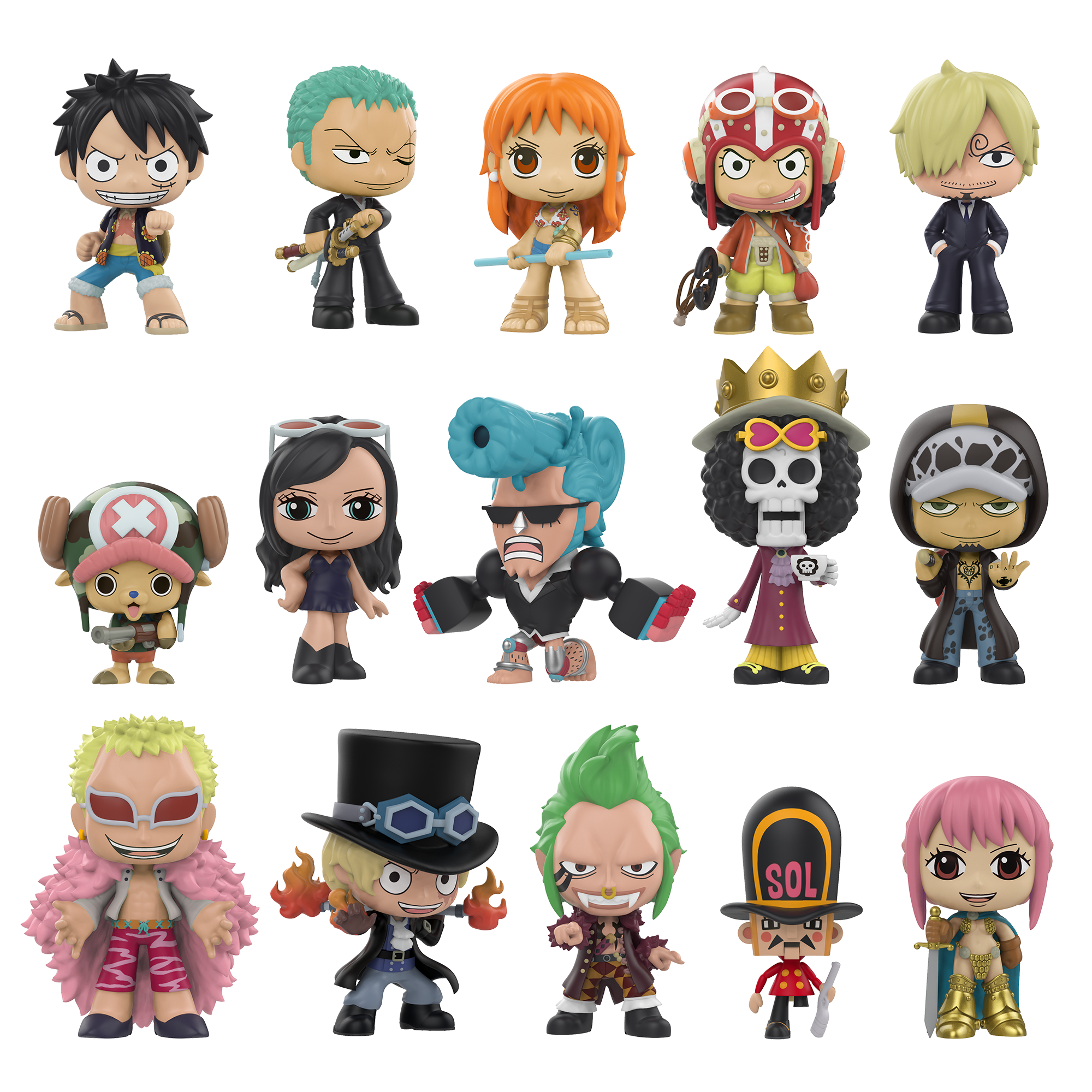 Toysmith - Wholesale Toy Set - Kids - Funko Mystery Minis: One Piece1