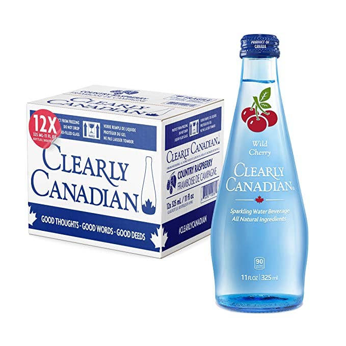 Clearly Canadian Sparkling Water - Wholesale Sparkling Water - Wild Cherry Sparkling Water