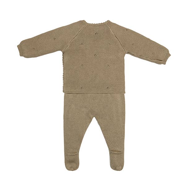 Earth Brown Kyr Babyset Earth Brown aus 100 % Baumwolle für den Großhandel auf Faire3