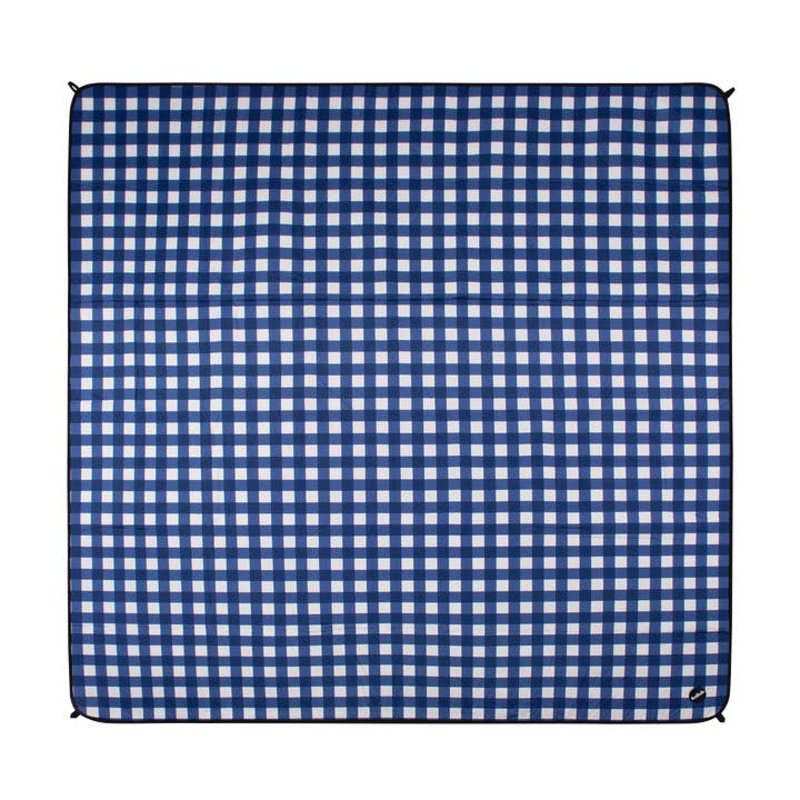 Kollab - Wholesale Picnic Blanket - Picnic Mat Blue Check1