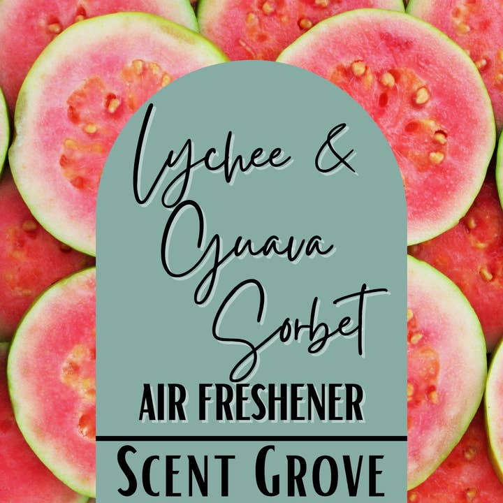 Scent Grove - Wholesale Air freshener - Lychee & Guava Sorbet Scented Air Freshener Spray multi purpose for car, home, room