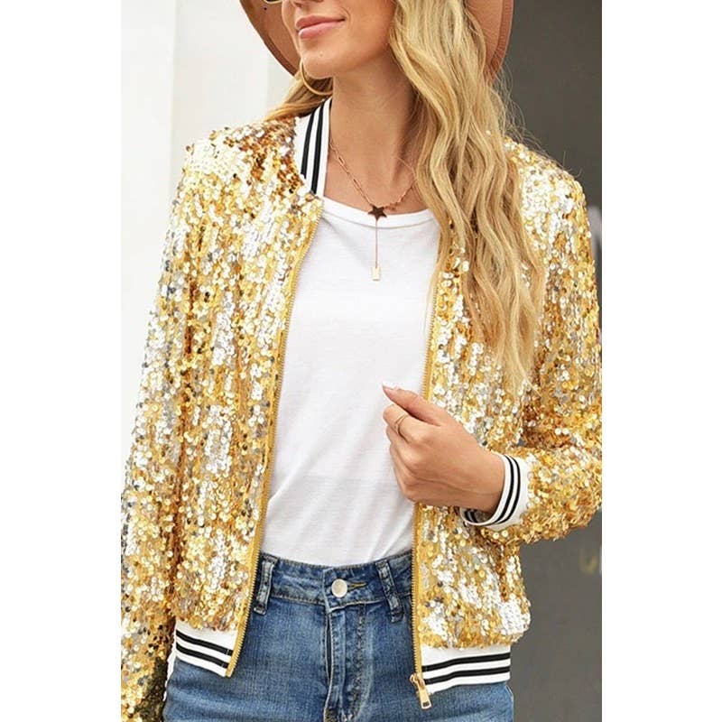 Paperdoll - Venta al por mayor Chaqueta - Mujer - Chaquetas de lentejuelas para mujer3