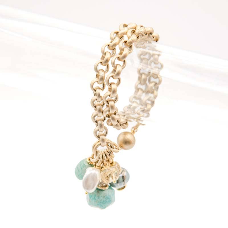 Laura Mariotti - luxury collection – Engroshandel Armbånd med vedhæng – Vandfald - Armbånd/Golino Cluster2