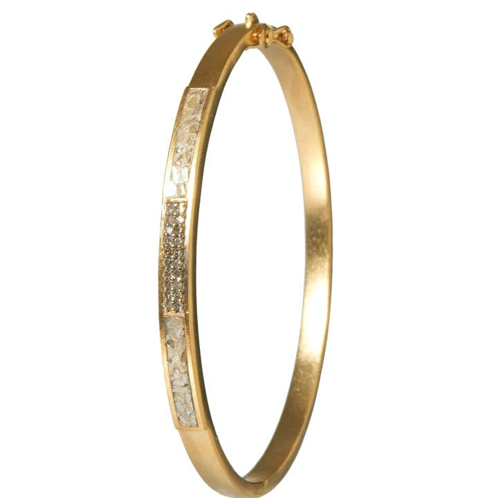 Kangra Bangle Gold for wholesale by Shana Gulati Jewelry