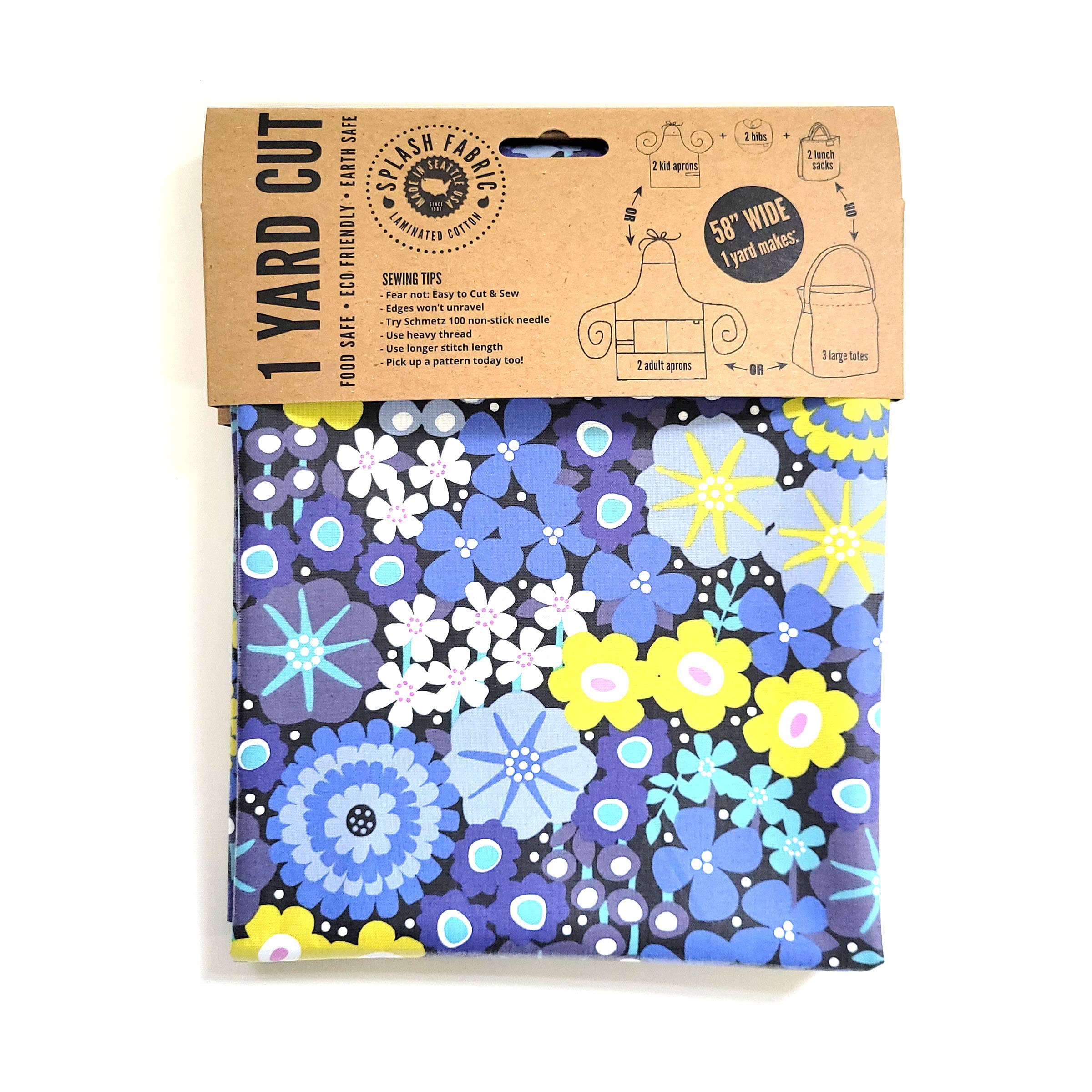 Splash Fabric - Vente Matériels de bricolage - Coupes de 1 yard en emballage10