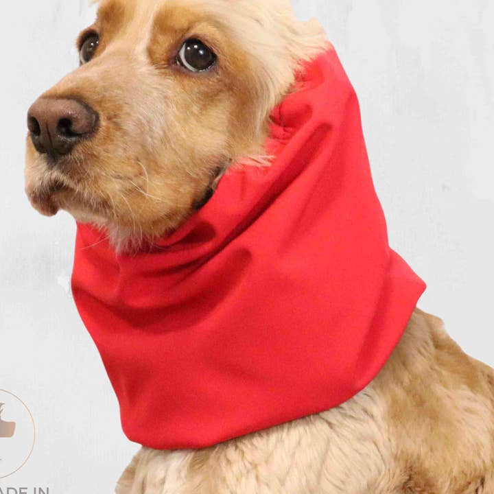 Snood Impermeável para Cão | Snood de Inverno | Vermelho por atacado de Distinguish Me