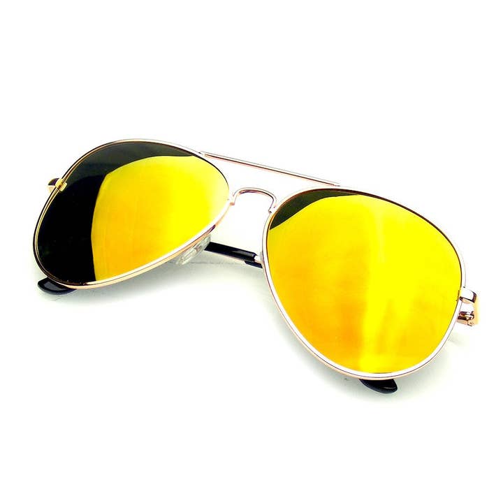 Emblem Eyewear - Wholesale Sunglasses - Unisex - Emblem Eyewear - Full Mirror Flash Mirrored Polarized