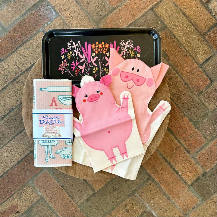 Pink and Piggy Gift Bundle for wholesale by Tracey Wirth Designs