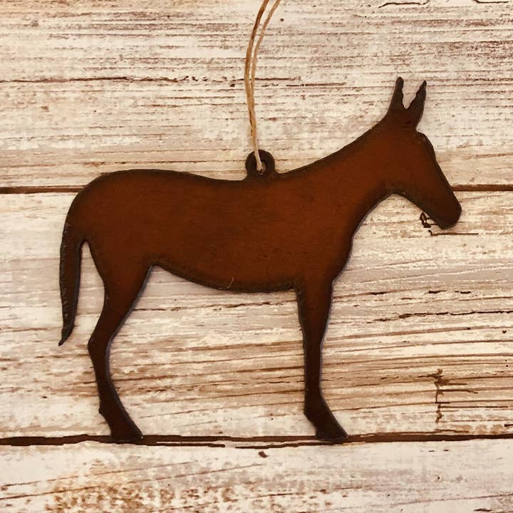 Universal Ironworks USA - Wholesale Ornament - Mule Ornament0