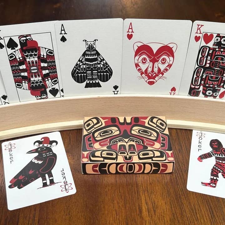 Seattle Royale - Wholesale Playing Cards - Unique Pacific Northwest Native American Art Playing Cards